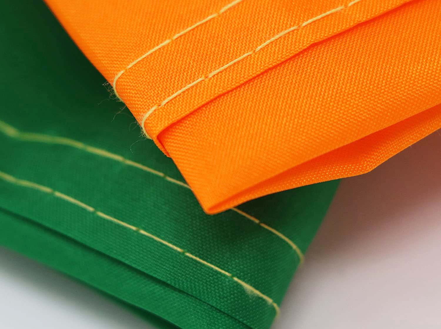 定 制爱尔兰国旗90x150cm涤纶布数码印刷飘扬户外旗帜国旗批发