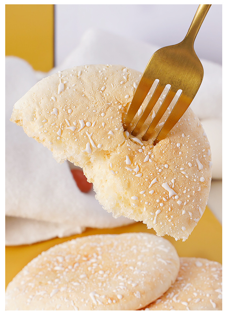 法式软雪饼湖南特产奶油法饼传统糕点心零食早餐松软