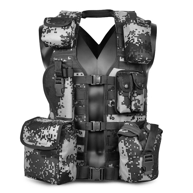 06式单兵战斗携行具士兵型11件套干部型7件套数码迷彩战术背心