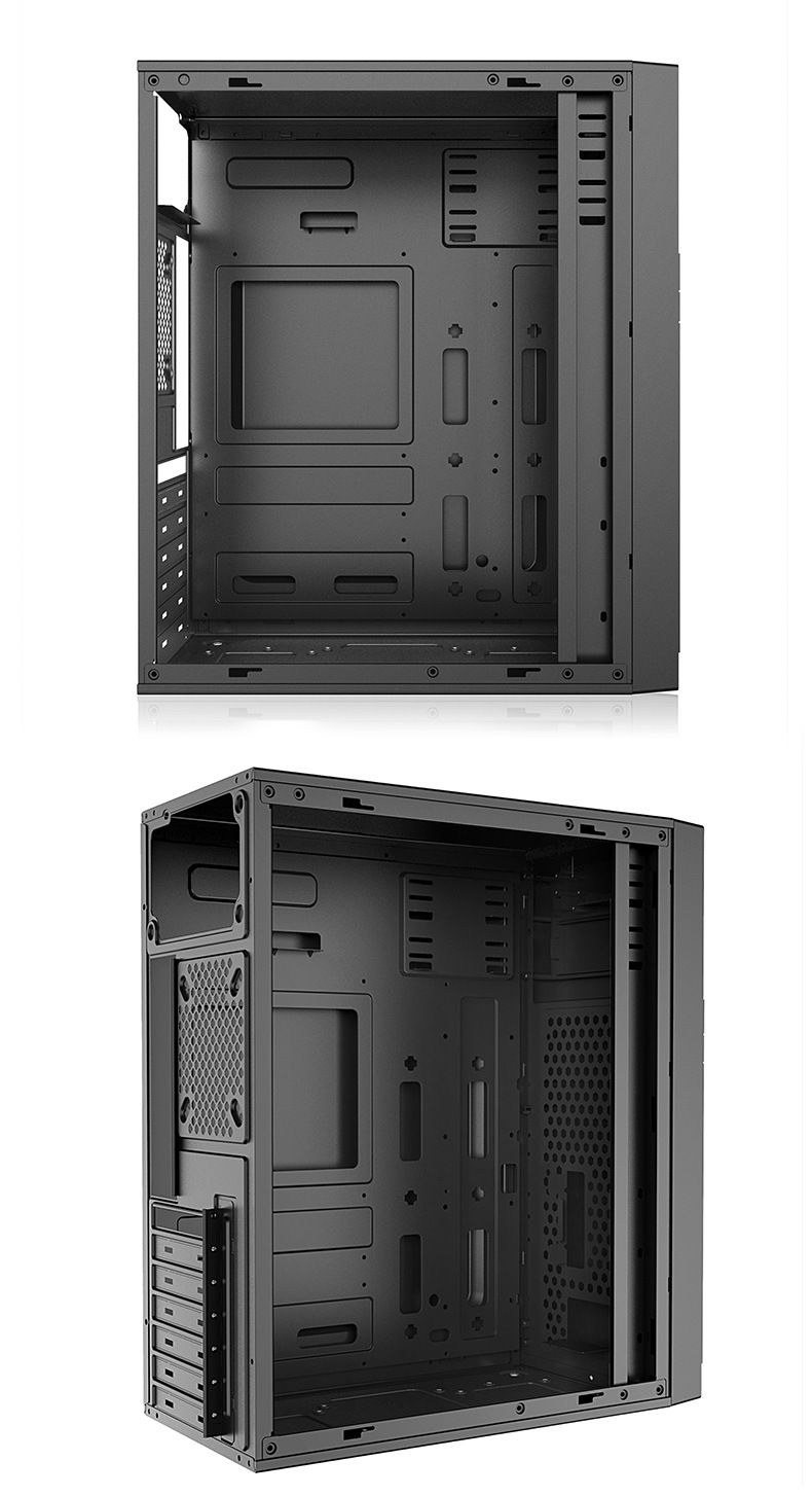 跨境专供神话178台式电脑diy游戏主机箱 atx散热侧板电竞机箱空箱