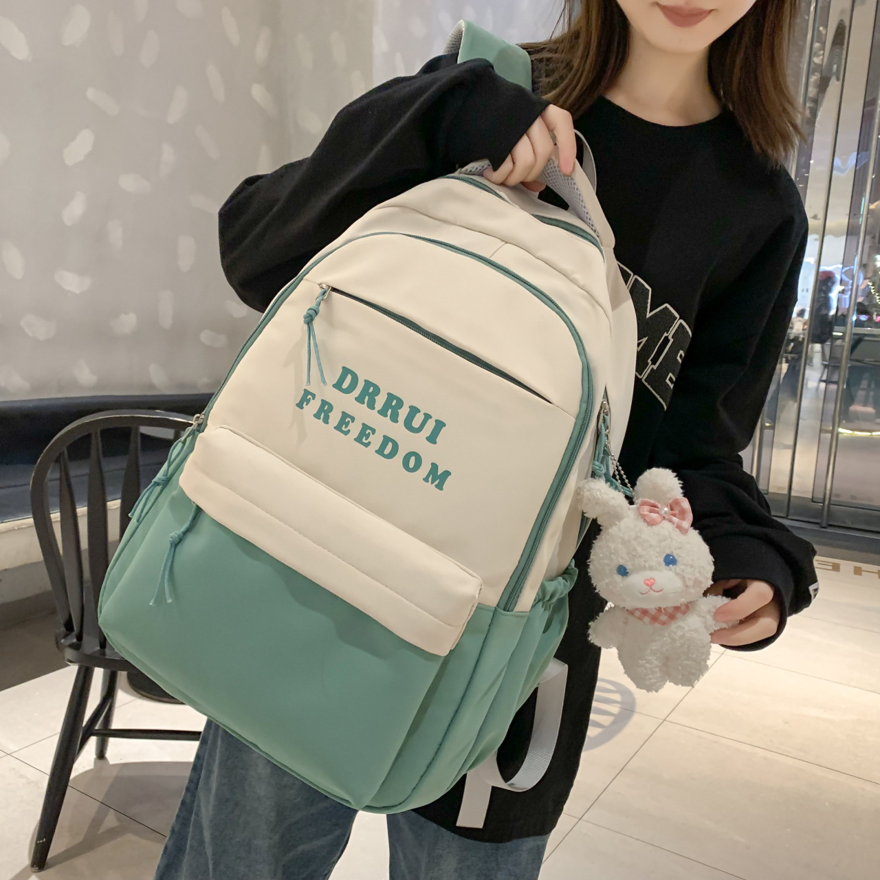 Stall Bag Backpack Schoolbag Travel Bag Women's Bag Storage Bag Fashion Handbag One Piece Dropshipping Backpack