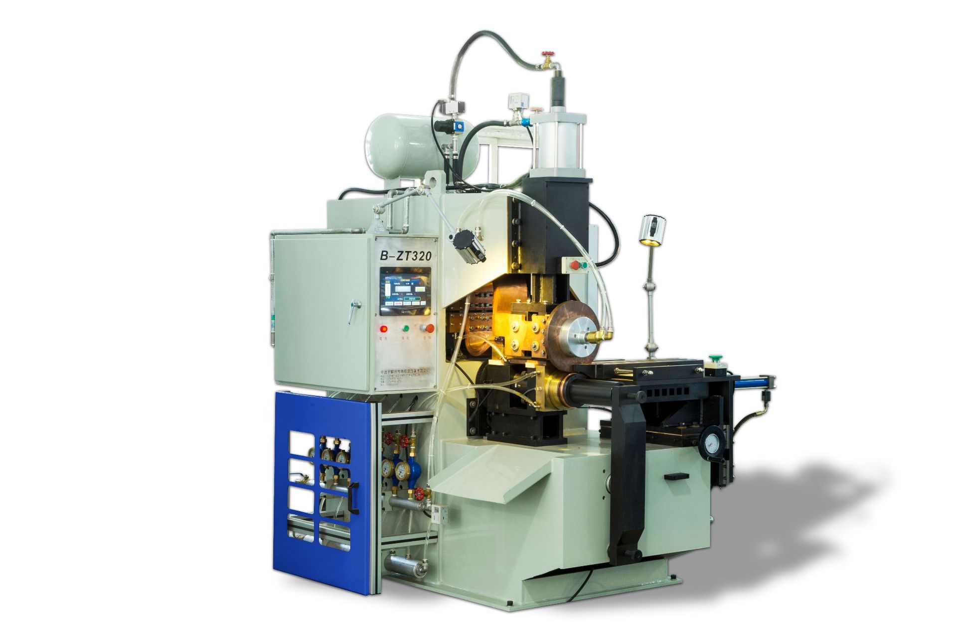 全自动汽车制动器刹车蹄滚焊机