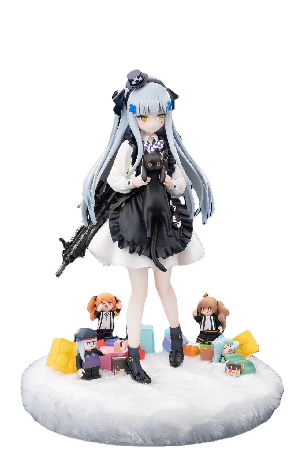 少女前线 hk416 黑猫的赠礼ver 超可爱女儿 摆件 盒装手办