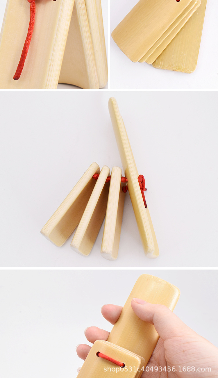 快板儿童口才用初学入门乐器相声夹板道具德云社演奏响板竹板乐器