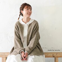 超美百搭日本原单2025秋冬新品百搭休闲羊毛短外套毛衫