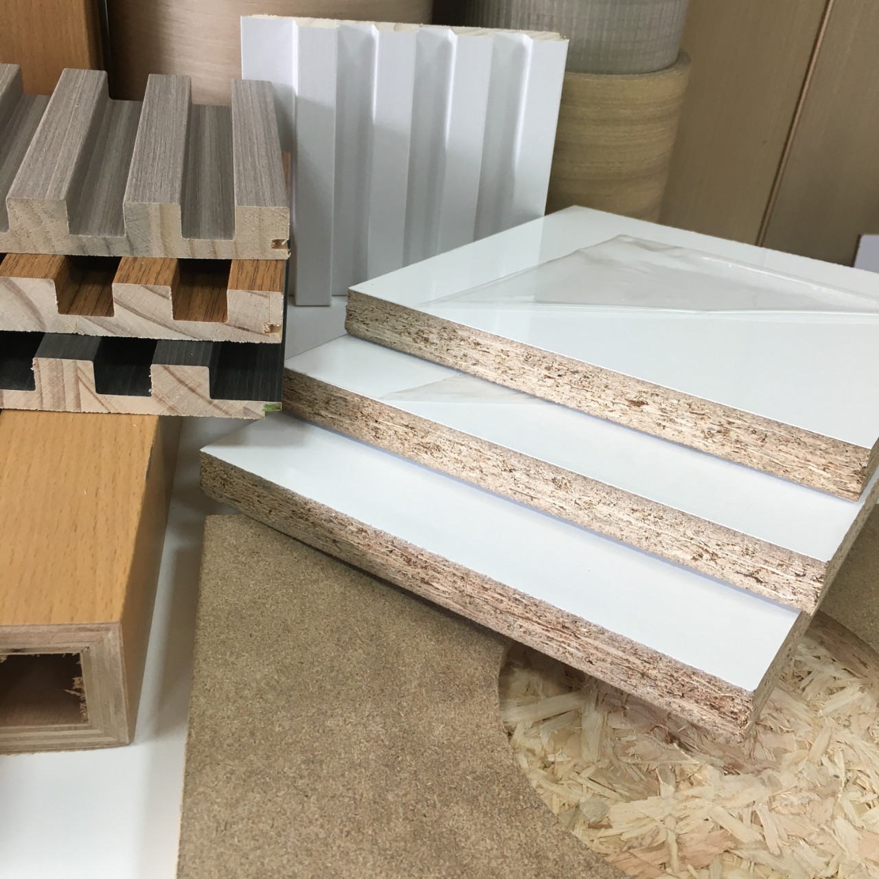 烤漆板 白色 18mm厚高光烤漆板全屋定制橱柜衣柜门板高档大气简洁