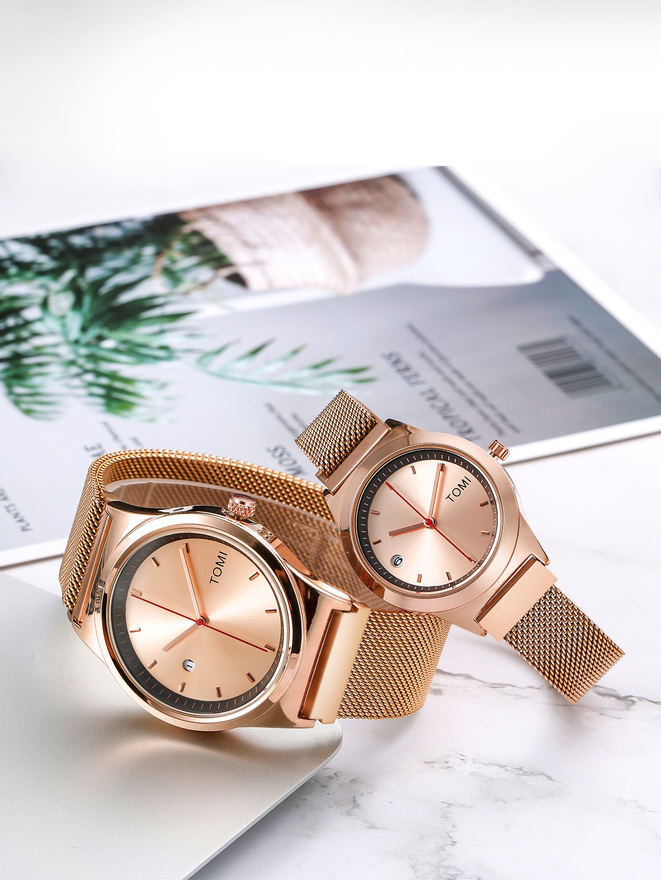 【女神节礼物】tomi手表女小众轻奢情侣2021年新款女士小方ins表