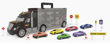 亚马逊跨境货柜车  儿童收纳车玩具 大车拉小车