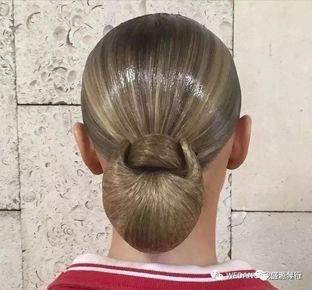 拉丁舞发网芭蕾比赛专用头发定型发胶儿童舞蹈考级盘发套装亮发油