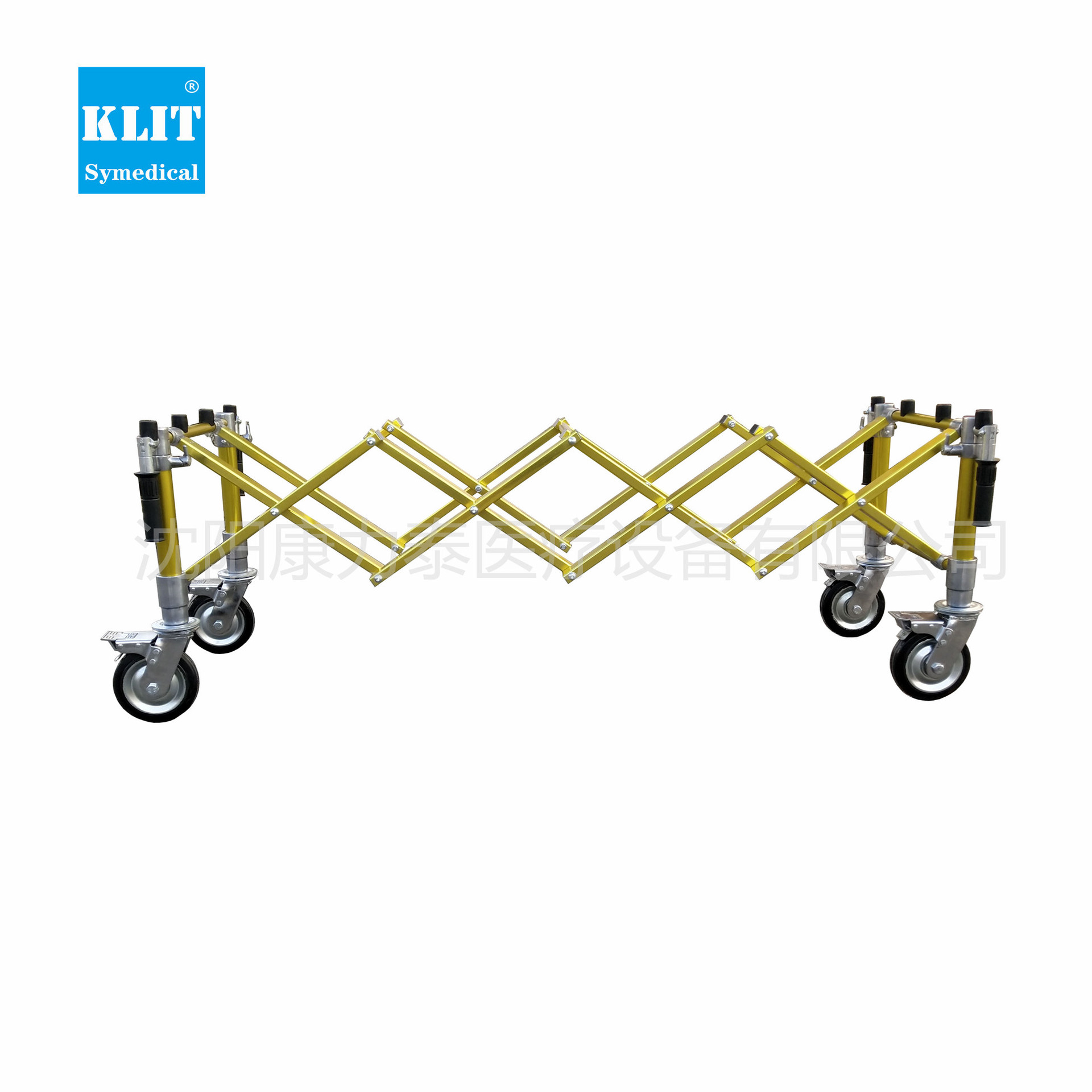 殡葬设备 铝合金棺材推车 葬礼用运尸车