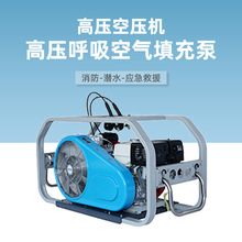 【潜水消防气瓶充气泵】100L高压呼吸空气填充泵高压空压机压缩机