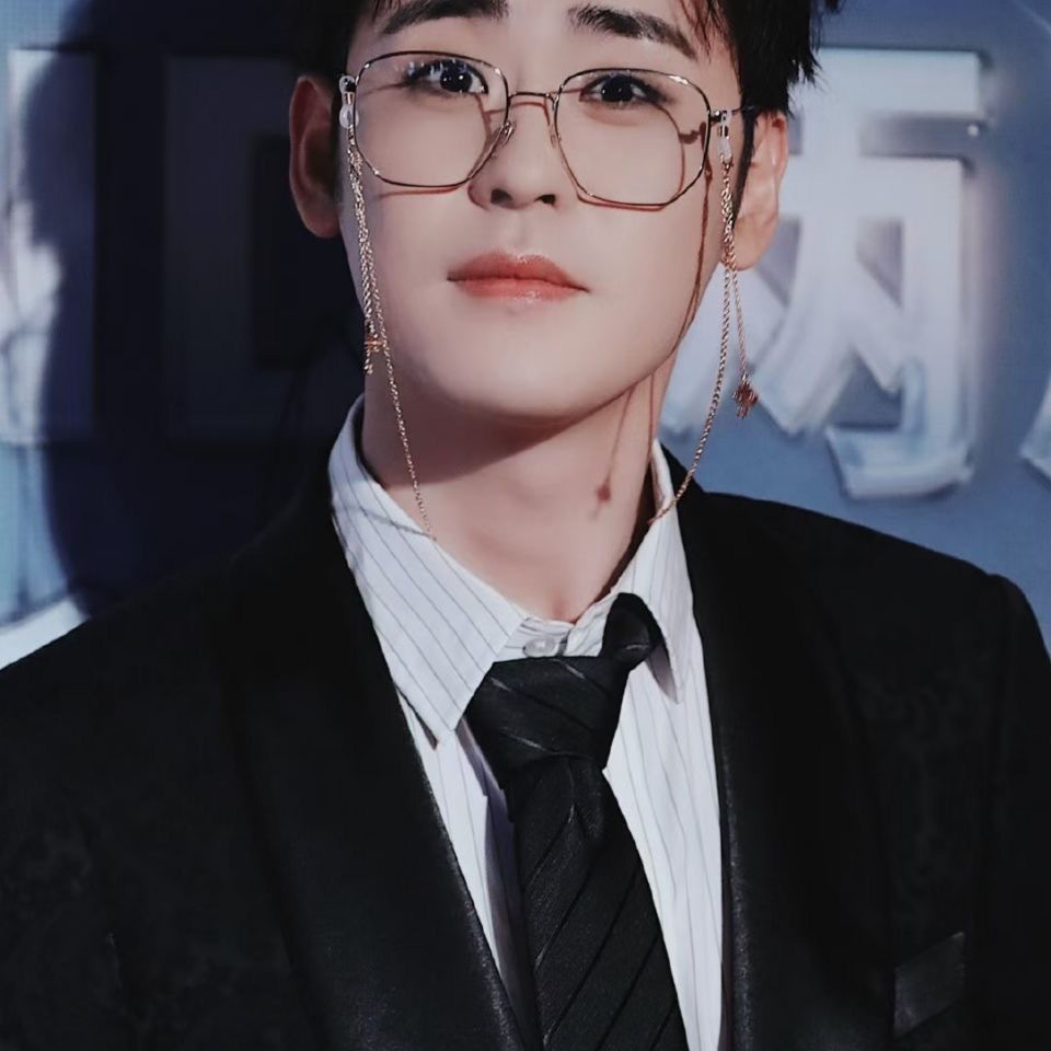 张云雷二爷同款时髦眼镜链条挂脖男女星球太阳眼睛链墨镜防滑链子