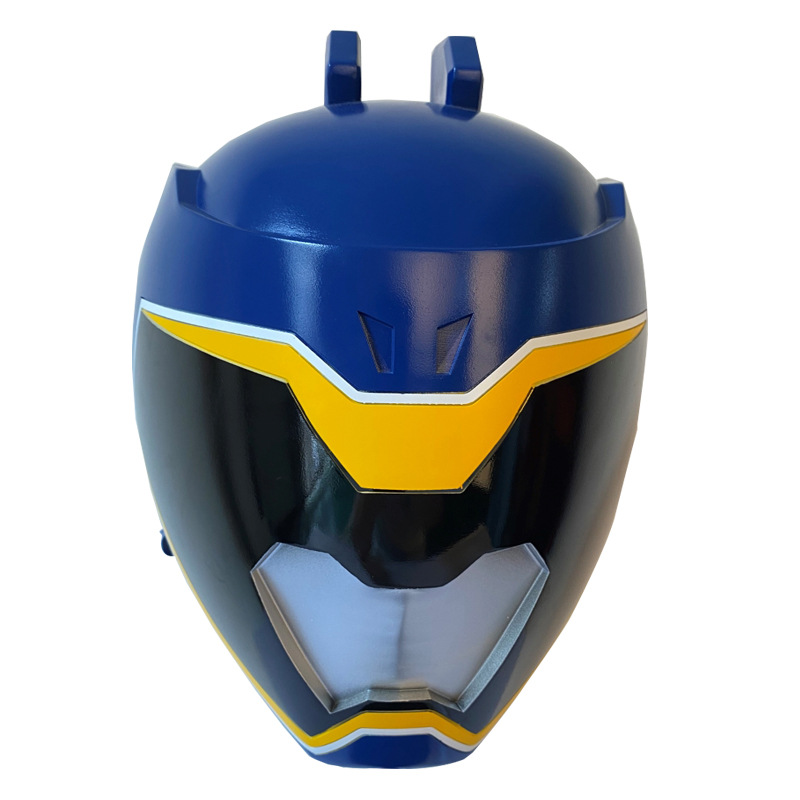 兽电战队头盔万圣节角色扮演强龙蓝有动申治1:1 cos道具跨境-阿里巴巴