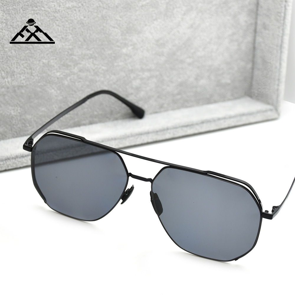 sl30059男士新款航空钛尼龙偏光太阳镜司机驾驶镜男士墨镜经典