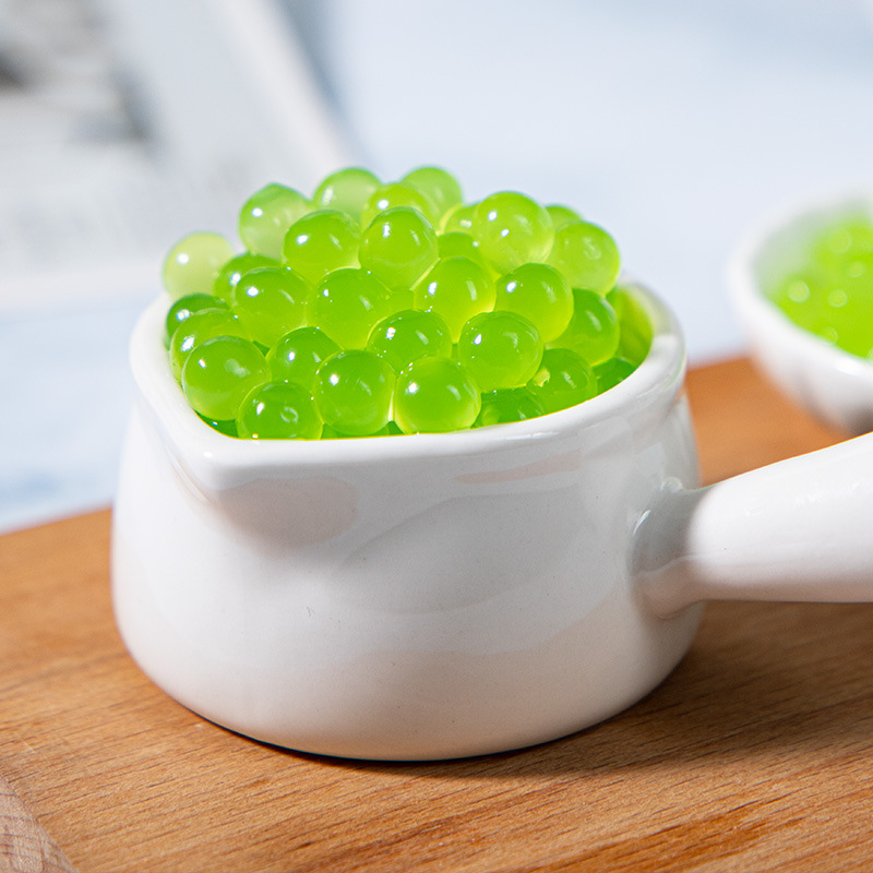 零食优格味爆爆珠3kg爆爆蛋株珍珠椰果奶茶店水吧专用原材料