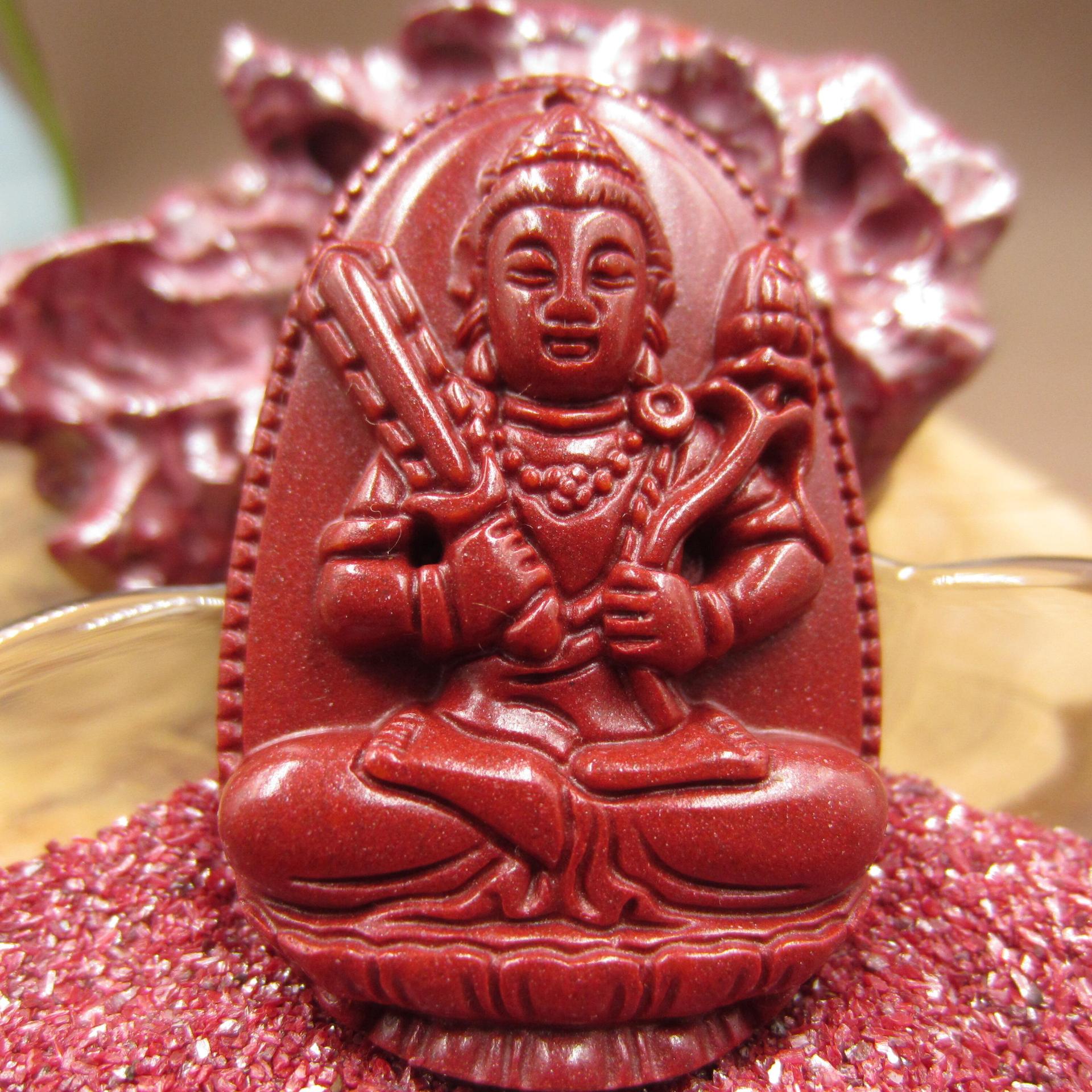 润泰朱砂生肖本命佛吊坠紫金砂十二生肖守护神吊牌项坠项链