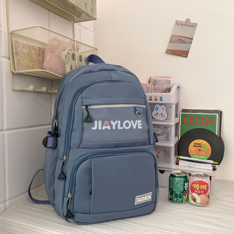 Schoolbag Japanese Style New Backpack Casual High School Student Schoolbag Harajuku College Style Computer Bag Wholesale