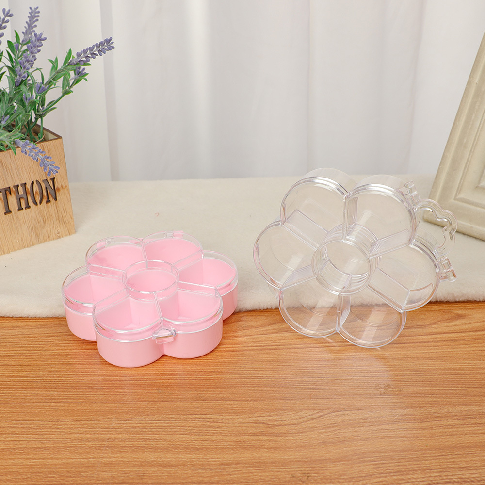 Pink Wedding Candies Box Rubber Band Storage Box Creative Crystal Mud Packing Box round Luggage Portable Wedding Candies Box 0772