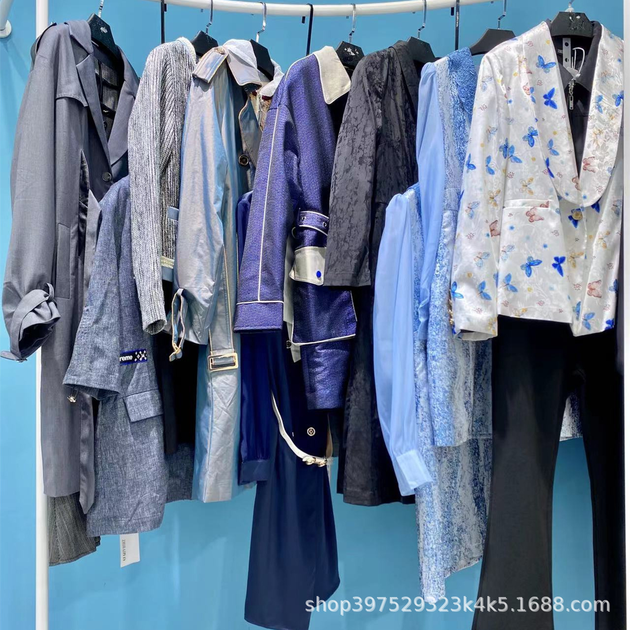 22秋款布卡慕尚时尚女装货源专柜正品货源杂款走份直播实体供应商