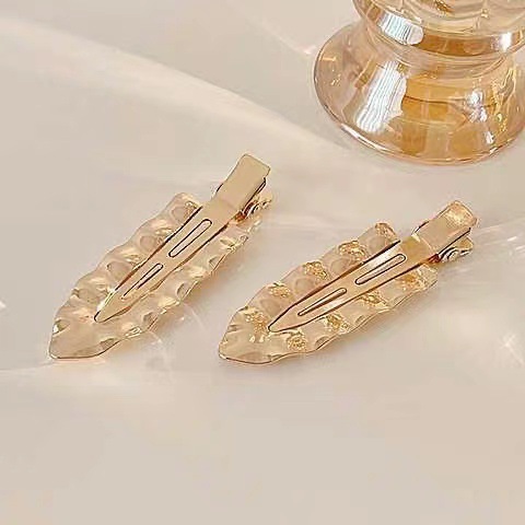 Spot Alloy Full Diamond Traceless Clip Summer Women's Side Bang Clip Summer Women's New Cosmetic Clip Hairpin Shark Clip