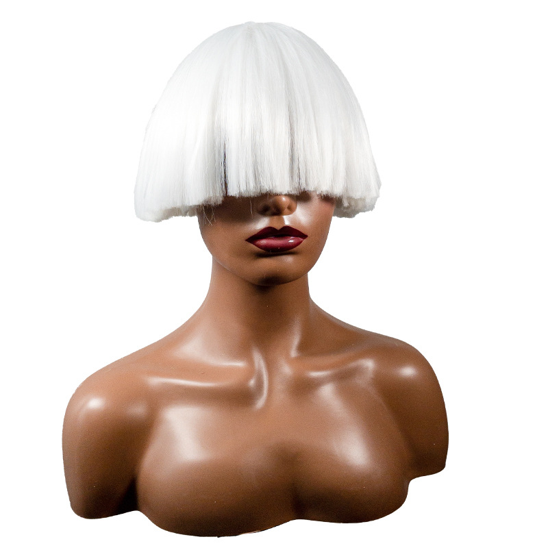 短发直发cos假发纤维丝-阿里巴巴