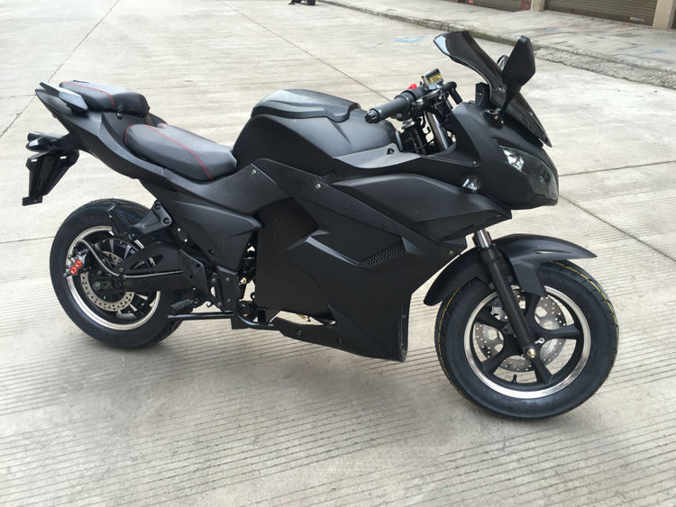 72v地平线s款电动大跑车趴赛街车电摩大功率电动摩托车公路赛跑车