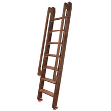 木梯子上下铺寝室梯子儿童高低床家用直梯扶手梯实木阁楼爬梯单卖