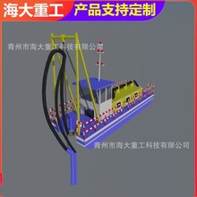 钻探式抽沙船水上抽沙洗沙运沙一体船小型吸沙船抽沙船制造厂家