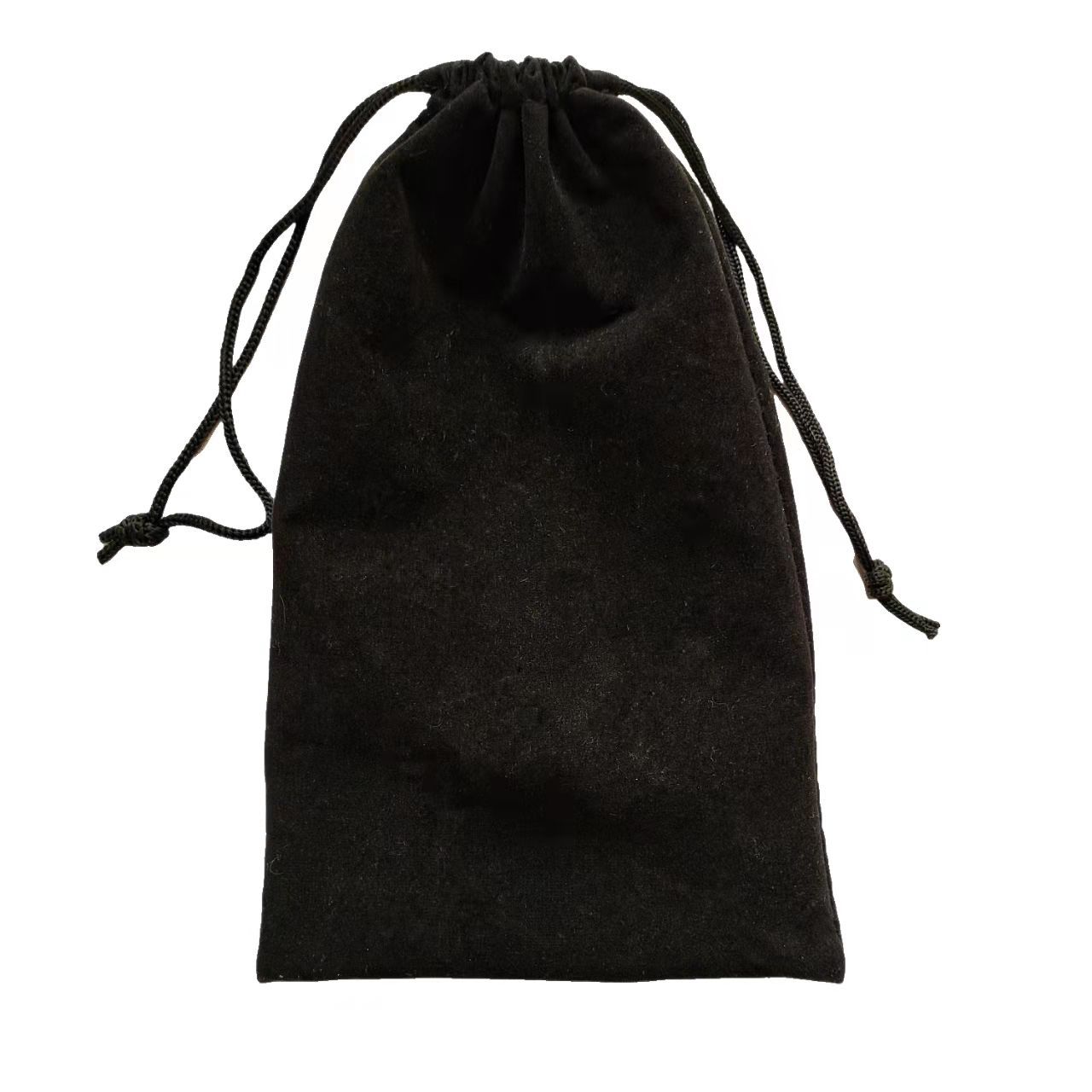 现货黑色绒布袋收纳袋眼镜袋束口袋拉绳袋子剃须刀收纳包电子用途