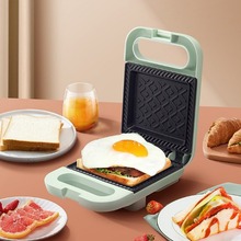 家用早餐机三明治机轻食小型多功能吐司机电饼铛面包机压烤机
