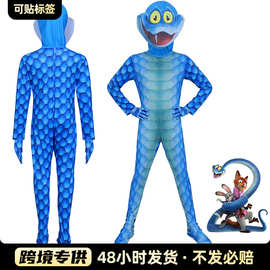 疯狂动物城服装蛇盖瑞cosplay圣诞节扮演服兔子警官朱迪衣服cos服