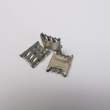 卡座sim卡槽连接器nano sim1.