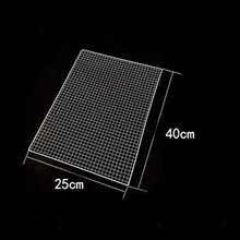 烧烤网片烧烤网烤鱼晾晒网烧烤架一次性烧烤网烤肉网烧油炸淋油烤
