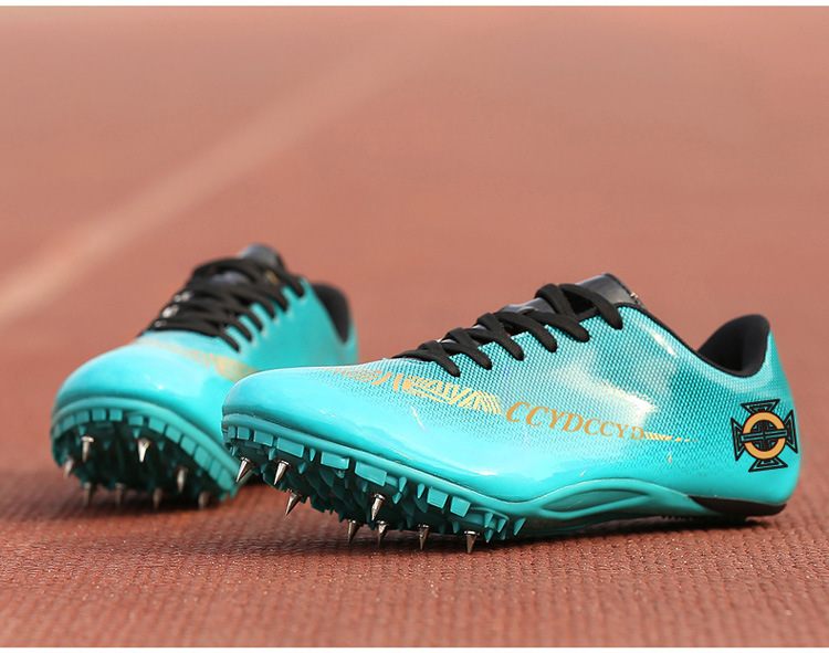 工厂批发钉鞋男女田径短跑钉子鞋鸳鸯体育生中考长跑跳远训练鞋