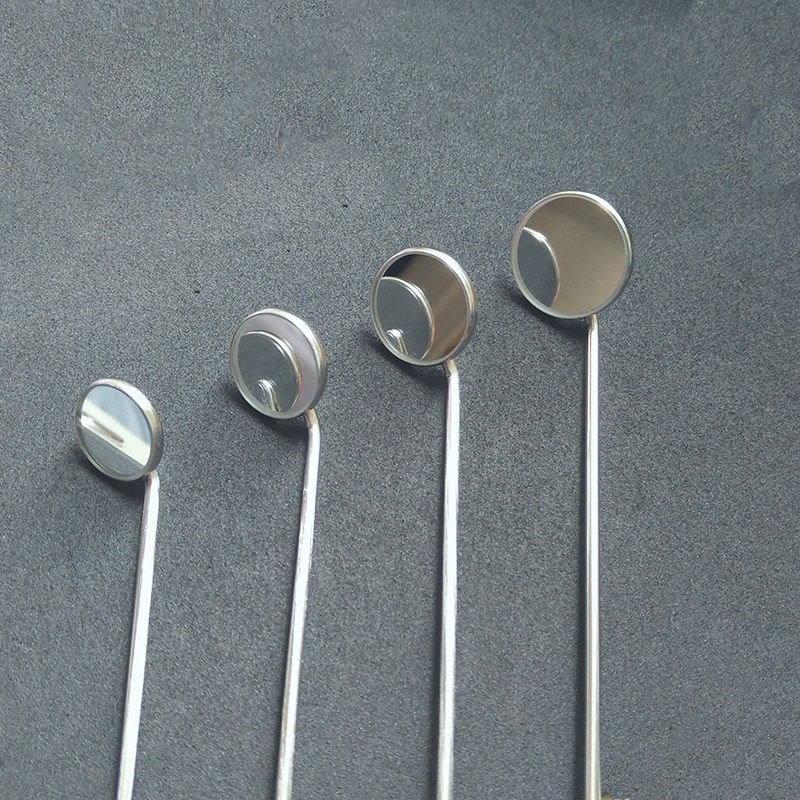 上海跃进医用咽喉镜不锈钢间接喉镜咽喉检查镜片口镜成人儿童申光