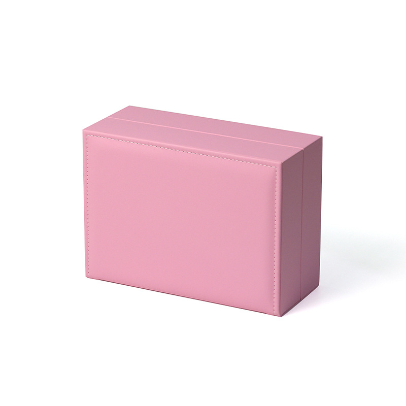 Jewelry Box Double-Position Multifunctional Watch Box High-End Leather Box Storage Box Color Can Be Fixed