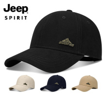 JEEP新款棒球帽男士遮阳帽一件代发休闲四季款帽子纯色帽子CA0631