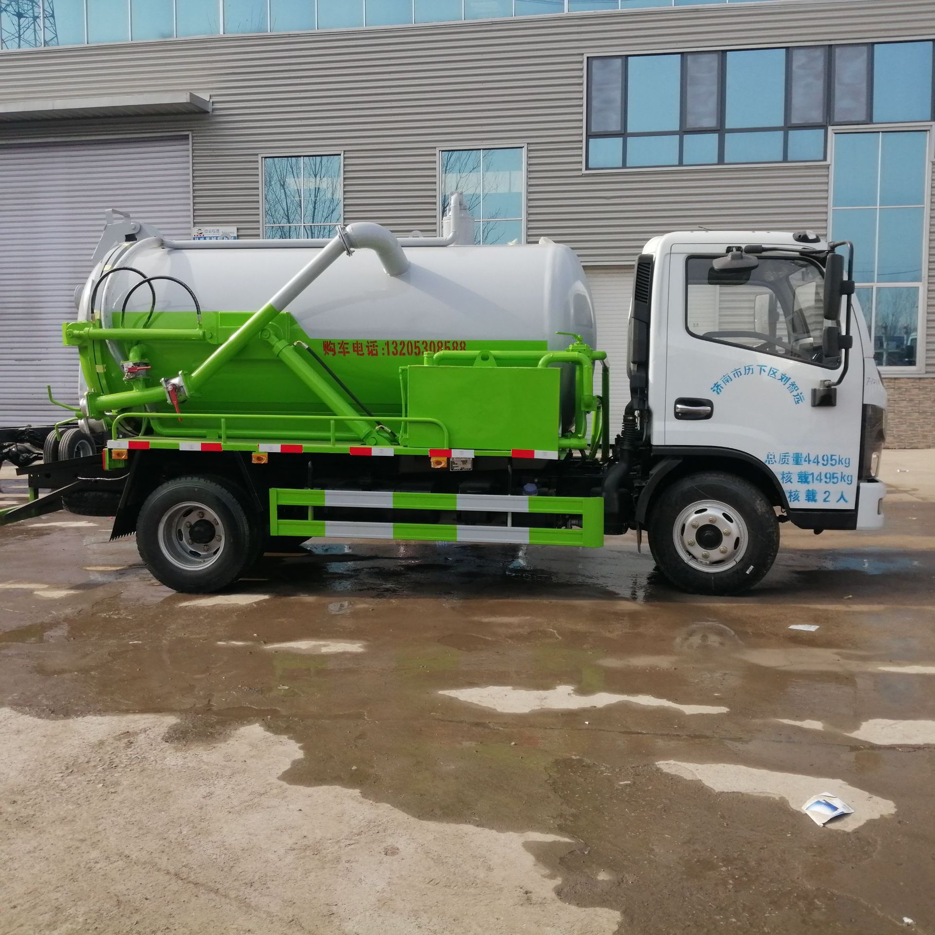 高压清洗吸污车 小区街道管道疏通吸污车 多功能污水处理厂