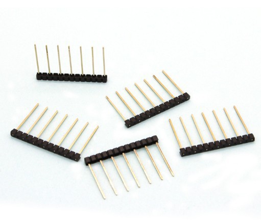 0单排针 单排插针 2.0mm间距 单排针180度直插 排插