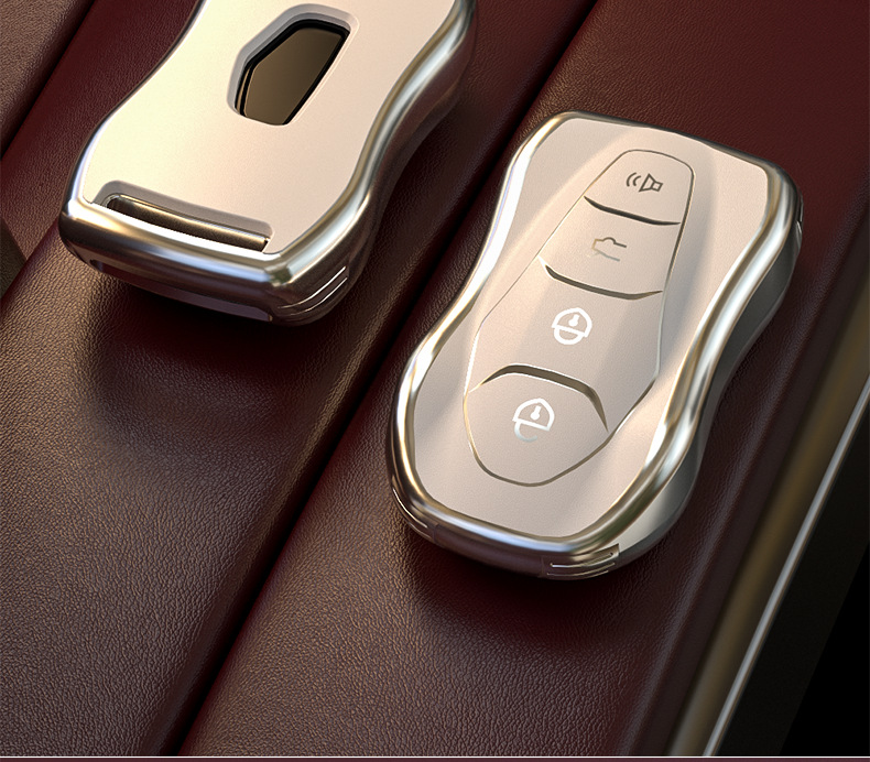 适用于吉利星越钥匙套2020款博越pro钥匙包tpu全包汽车用扣壳女