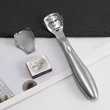 大展不锈钢刮脚刀去死皮刮脚器修脚刀去老茧磨脚石搓脚板厂家现批