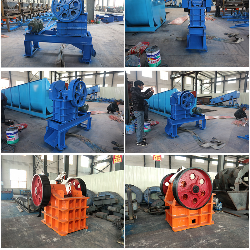 中碎设备鹅卵石花岗岩颚式破碎机粉碎机石灰石制砂机制沙机厂家