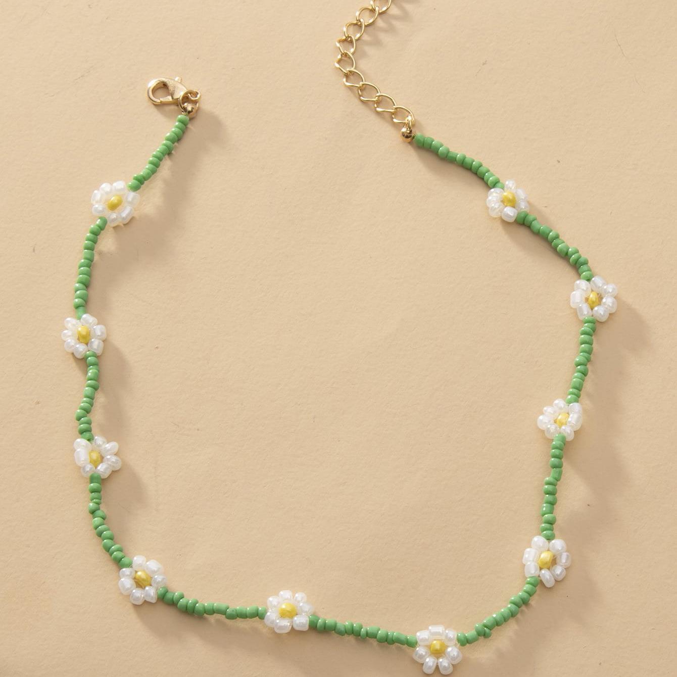 简单手工项链图片