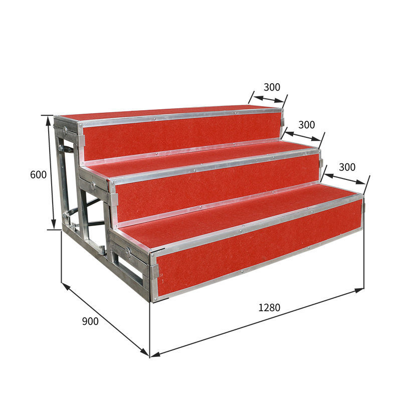 合唱台阶三层可移动折叠舞台梯踏步站台架学校幼儿园音乐凳合影台