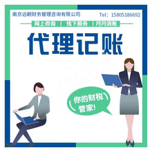 南京代理记账公司 注册个体户营业执照代办电商企业代理记账工商