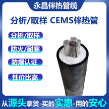 伴热采样管 CEMS伴热管线 气体分析高温加热管 恒功率采样管