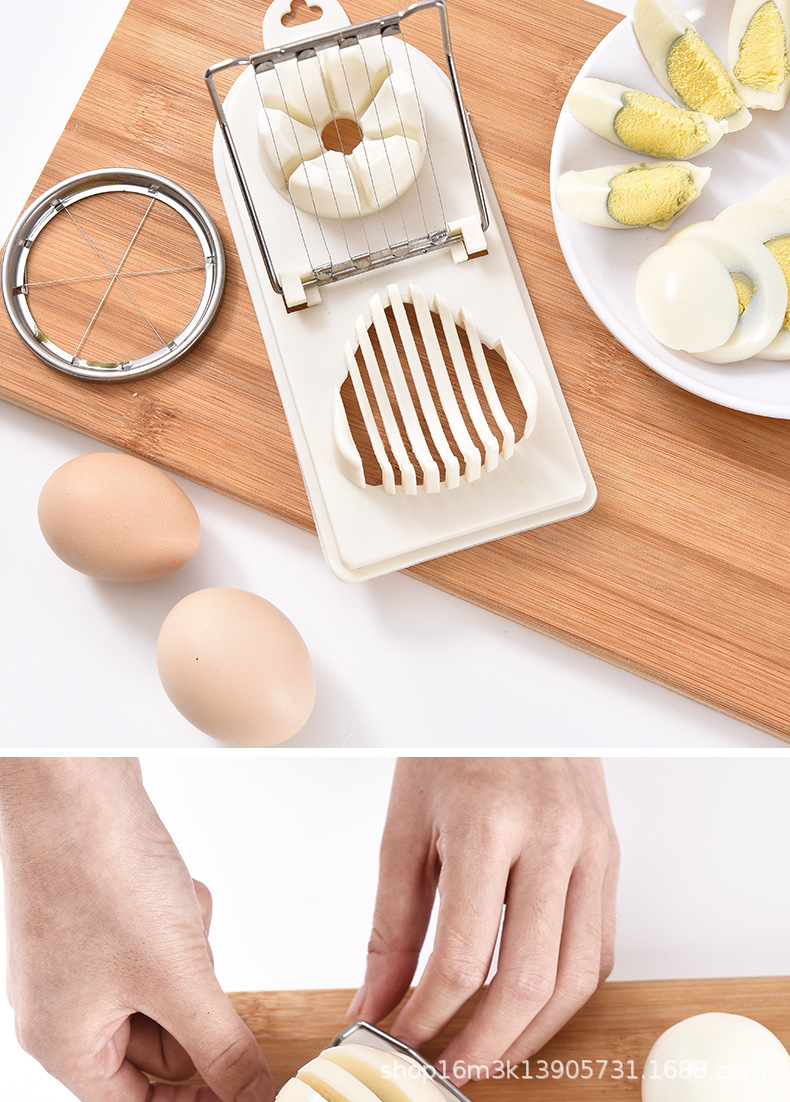现货供应鸡蛋切片分割器日式切蛋器皮蛋分割器松花蛋切片器跨境