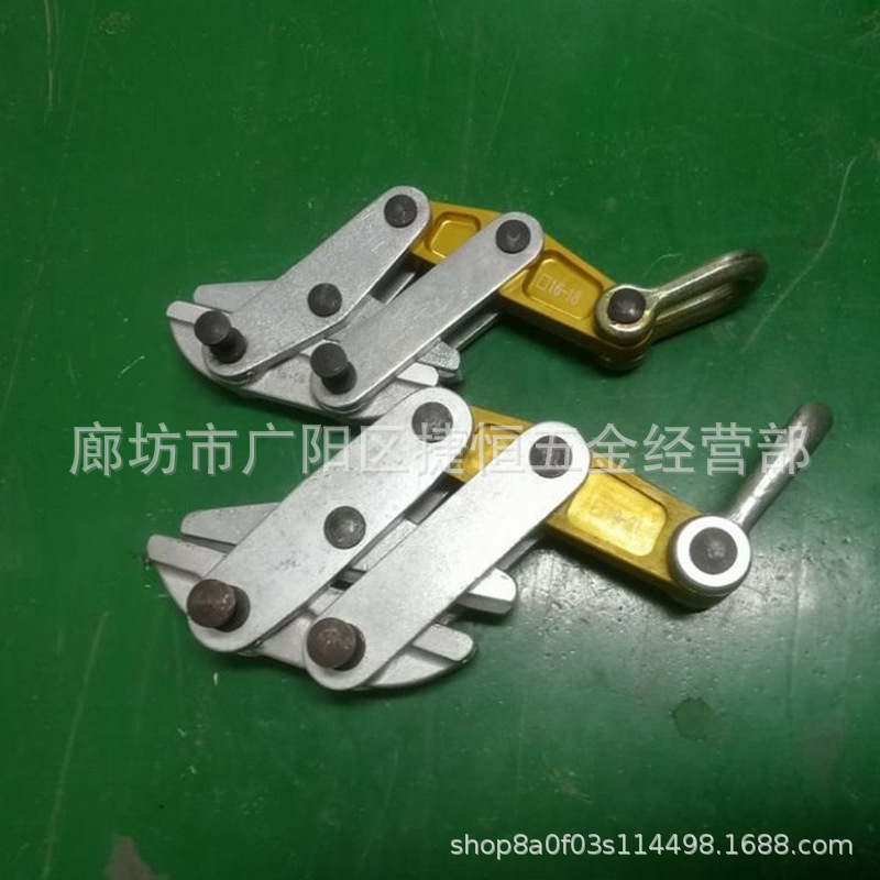 防扭钢丝绳卡线器防扭拉线器26-28mm无扭力钢丝绳紧线器电力工具