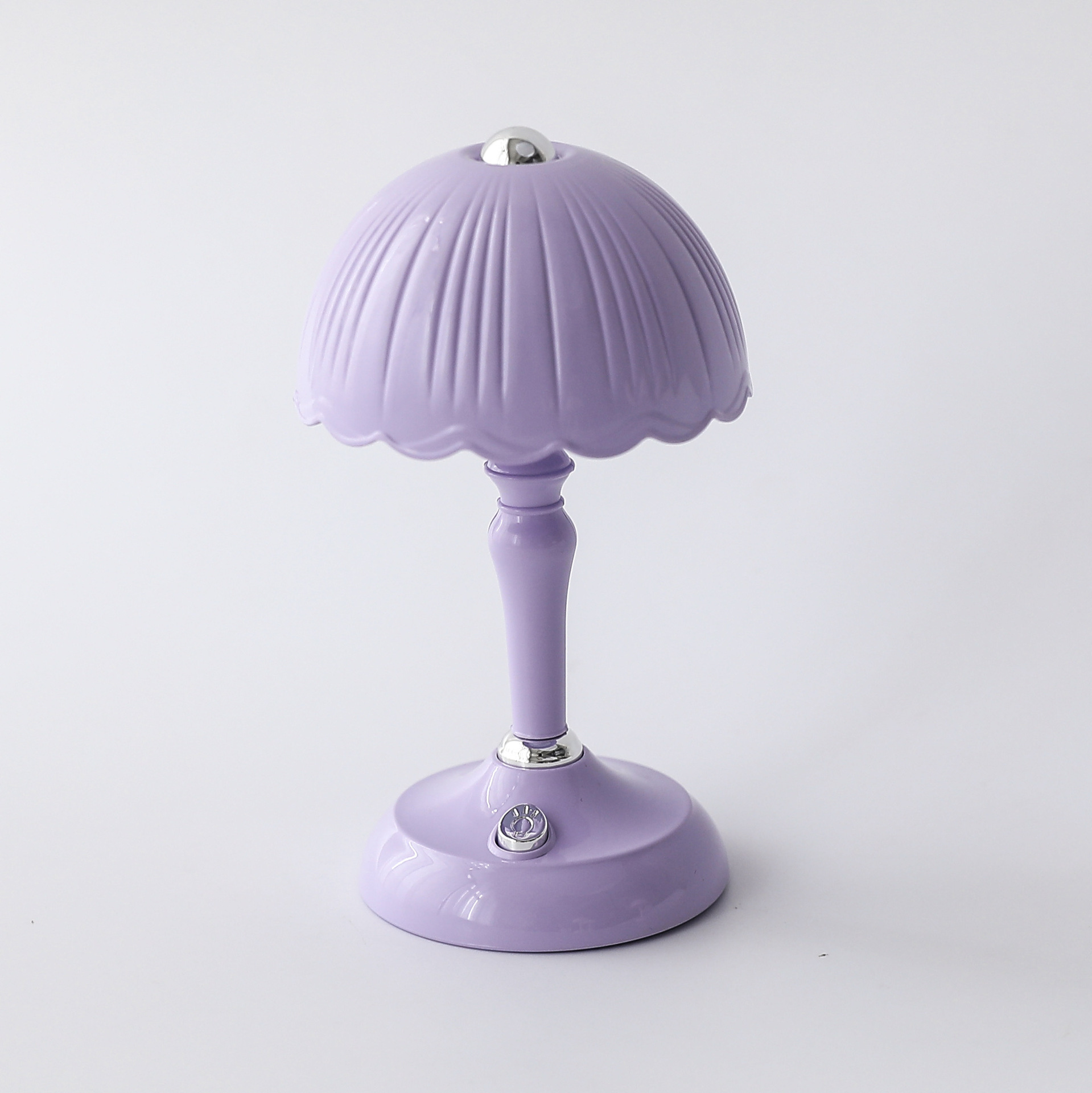 Cross-Border Button Battery Cream Glue Diy Handmade Jellyfish Table Lamp Ins Girl Heart Romantic Bedroom Small Night Lamp Gift