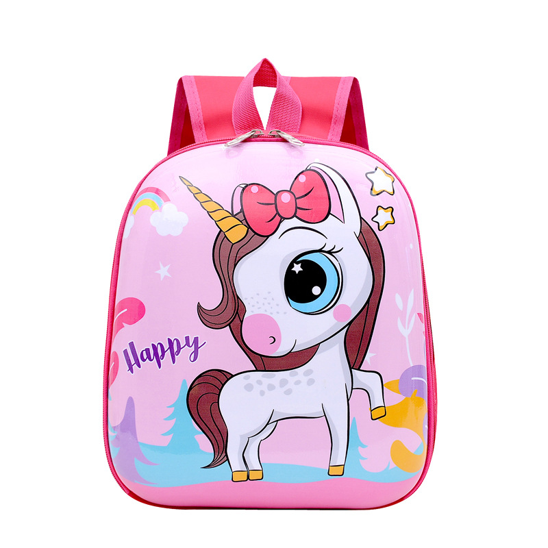 New Children's Schoolbag Cartoon Eggshell School Bag Kindergarten Baby's Backpack Student Bag Wholesale